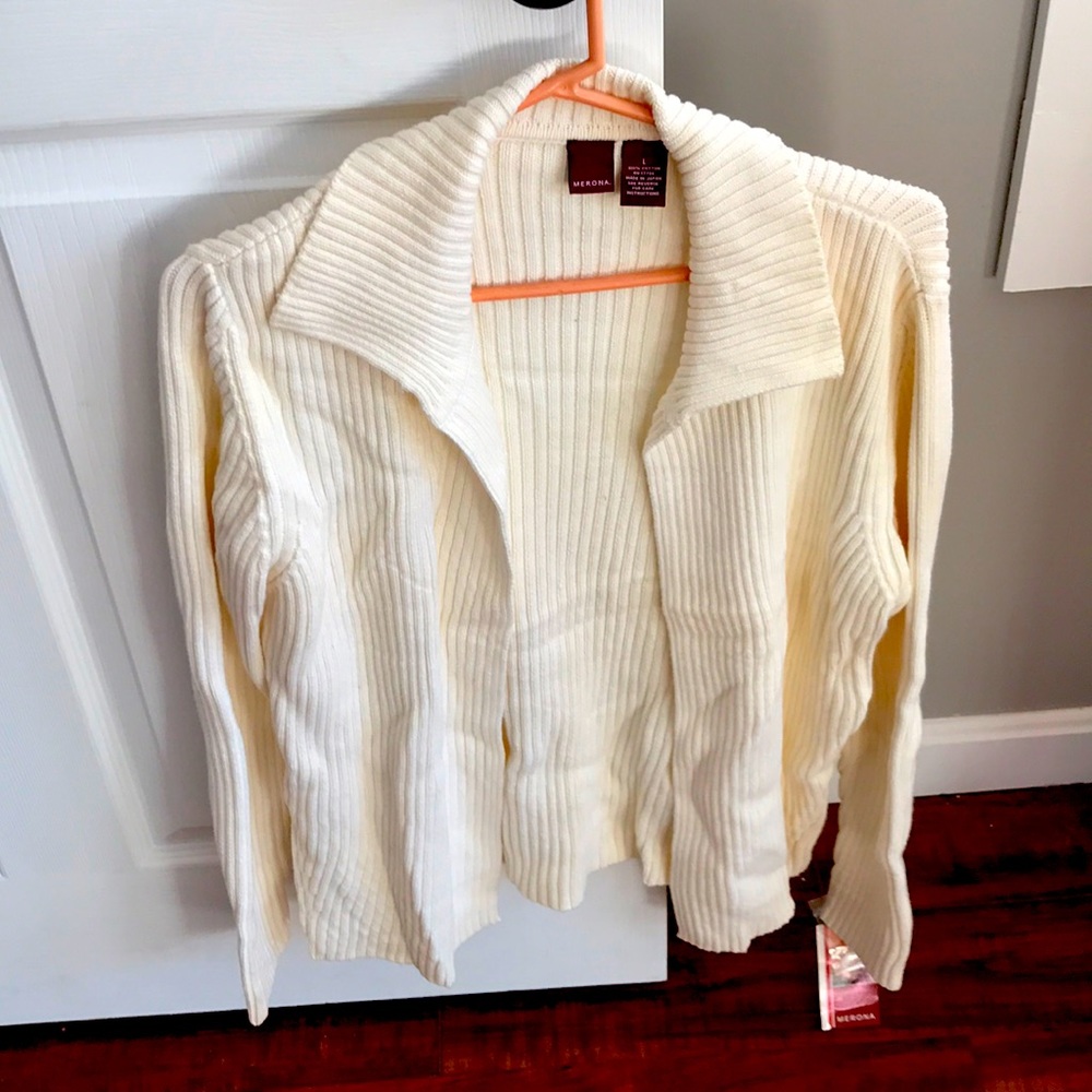 Sleek knit shrug